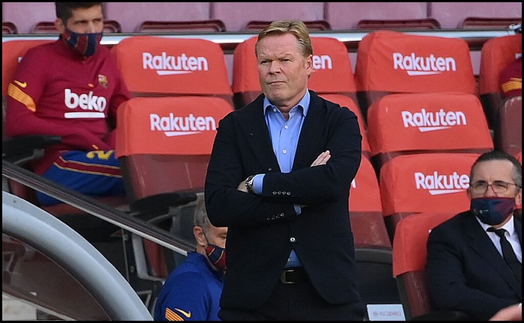 Koeman molesto