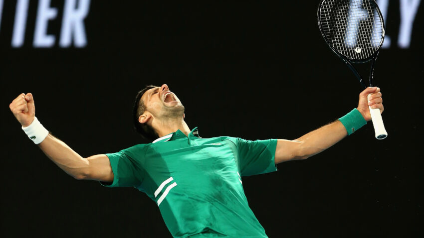 PARTIDAZOS DE DJOKOVIC Y THIEM EN EL AUSTRALIAN OPEN