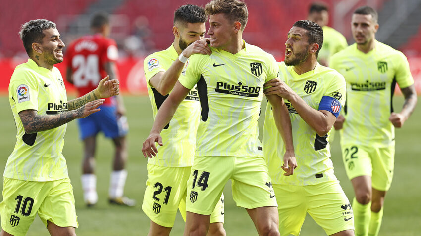 ATLÉTICO DE MADRID VENCIÓ DE VISITA AL GRANADA