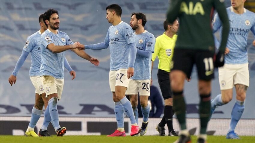 MANCHESTER CITY GOLEA AL TOTTENHAM