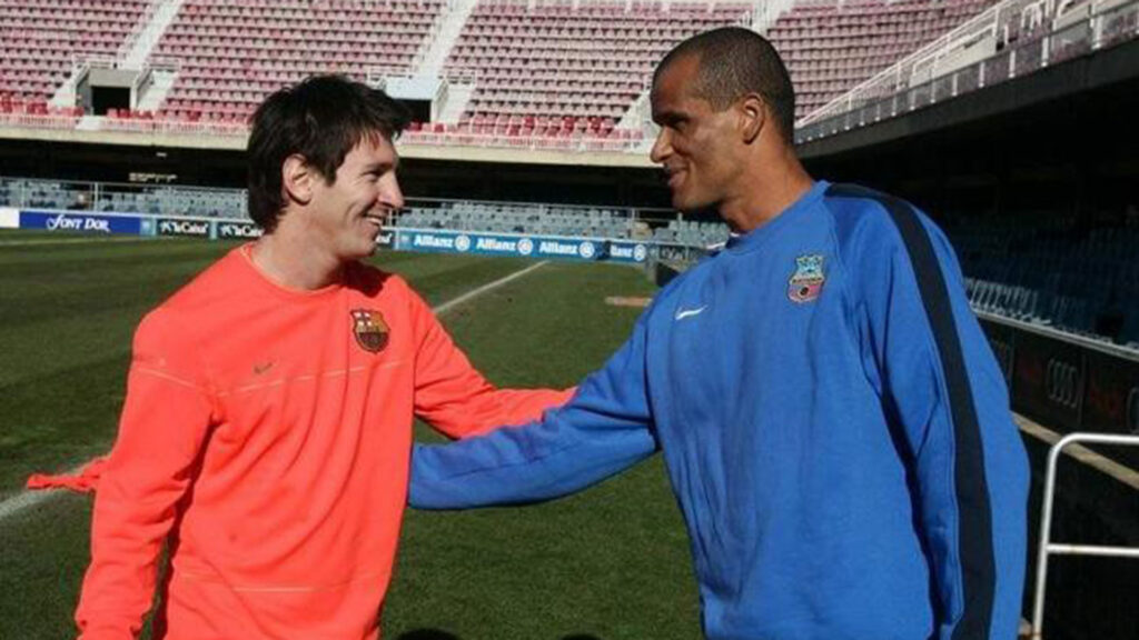 Rivaldo y Messi