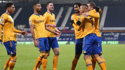EVERTON DERROTÓ AL  WEST BROMWICH POR 0-1