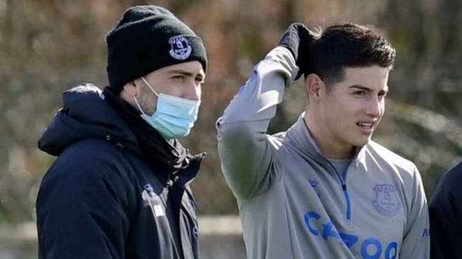 DAVIDE ANCELOTTI: "JAMES TIENE QUE SER POSITIVO"