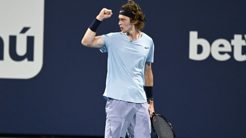 ANDREY RUBLEV A OCTAVOS DEL MASTERS 1000 DE MIAMI