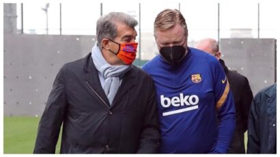 KOEMAN: «HAY BUEN ROLLO CON LAPORTA»