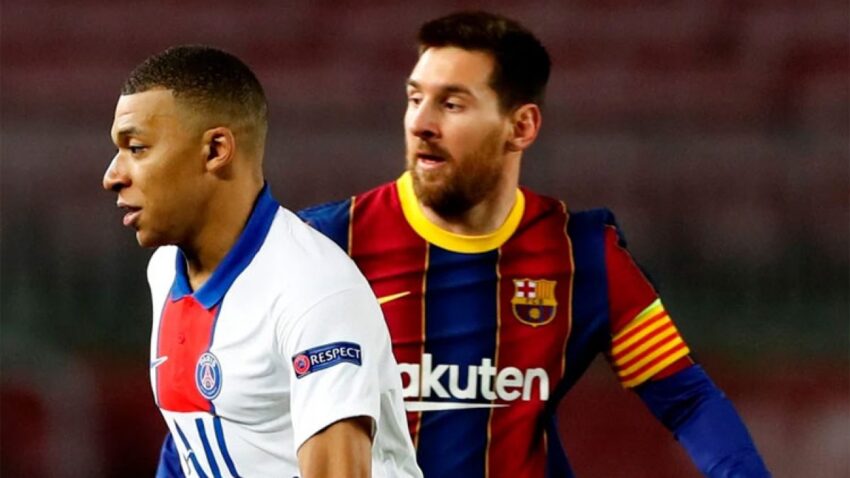 MBAPPE ELOGIA A LIONEL MESSI