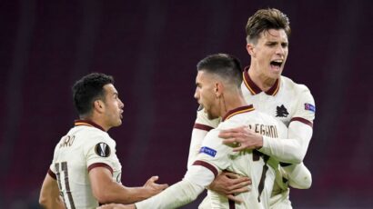ROMA VOLTEÓ POR 1-2 AL AJAX EN AMSTERDAM