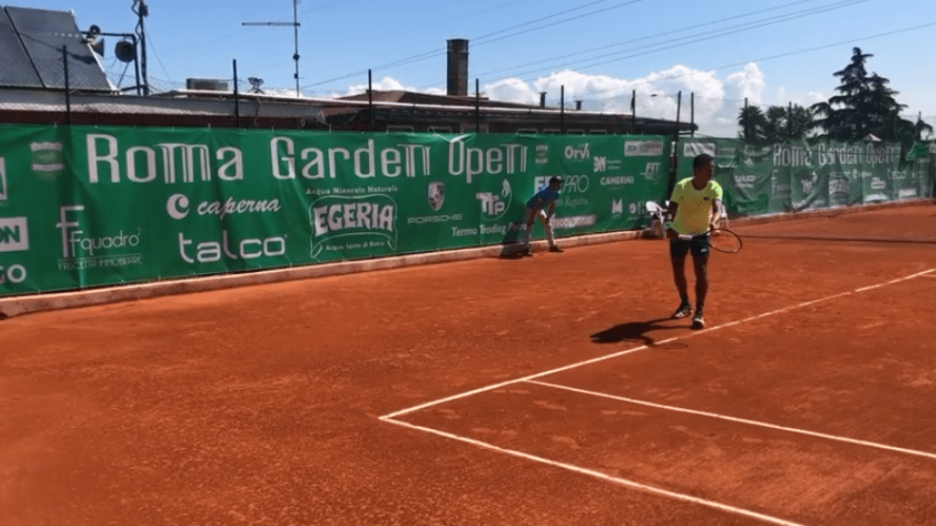 VARILLAS CAE EN EL CHALLENGER DE ROMA