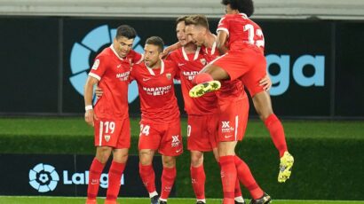 CELTA DE VIGO CAE ANTE SEVILLA EN PARTIDO CON MUCHOS GOLES