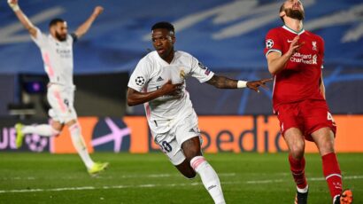 VINICIUS DA EL PRIMER GOLPE PARA EL MADRID