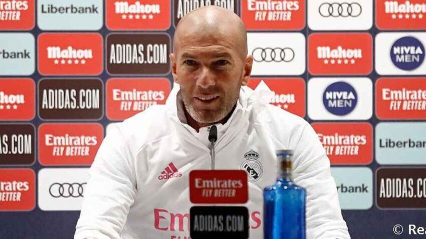 ZINEDINE ZIDANE: "VAMOS HACER TODO PARA GANA"