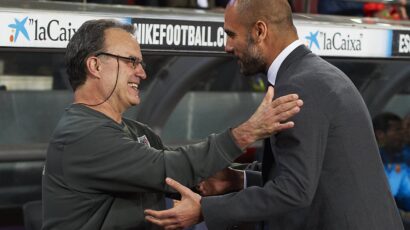 GUARDIOLA HALAGA A MARCELO BIELSA