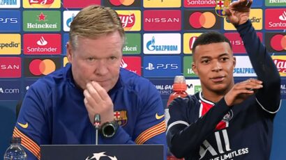 KOEMAN PUSO FOTO DE MBAPPE EN VESTUARIO