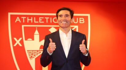 MARCELINO GARCÍA: «FELIZ EN EL ATHLETIC»
