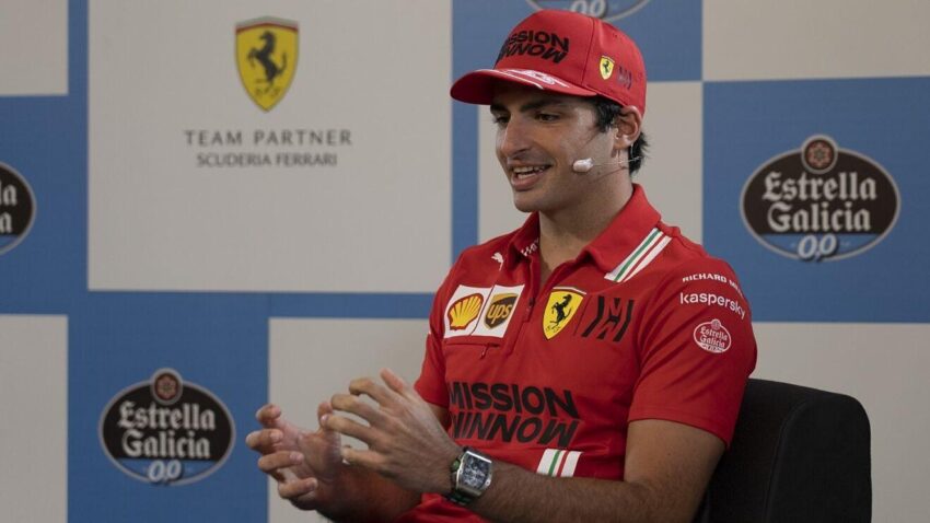 CARLOS SAINZ: "EN ESPAÑA ES OTRA COSA"