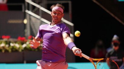 NADAL DEBUTA SIN PROBLEMAS EN EL MASTERS DE MADRID