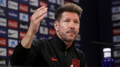 DIEGO SIMEONE: «ESPERAMOS UN PARTIDO DURO»