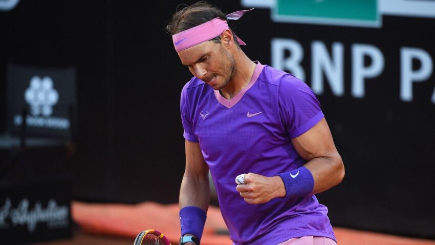 NADAL SUPERA EL DEBUT DEL MASTERS DE ROMA
