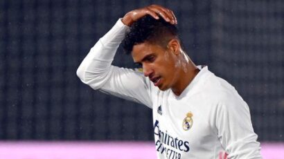 RAPHAEL VARANE BAJA PARA EL MADRID