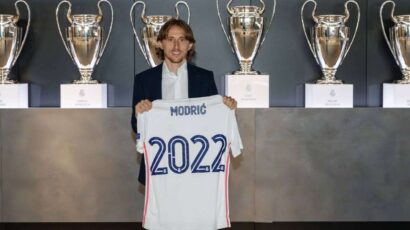 LUKA MODRIC: «NADA MEJOR QUE JUGAR EN EL MADRID»