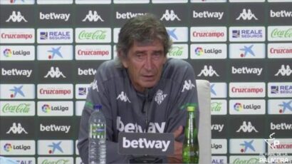 MANUEL PELLEGRINI: «VAMOS A QUERER MÁS»