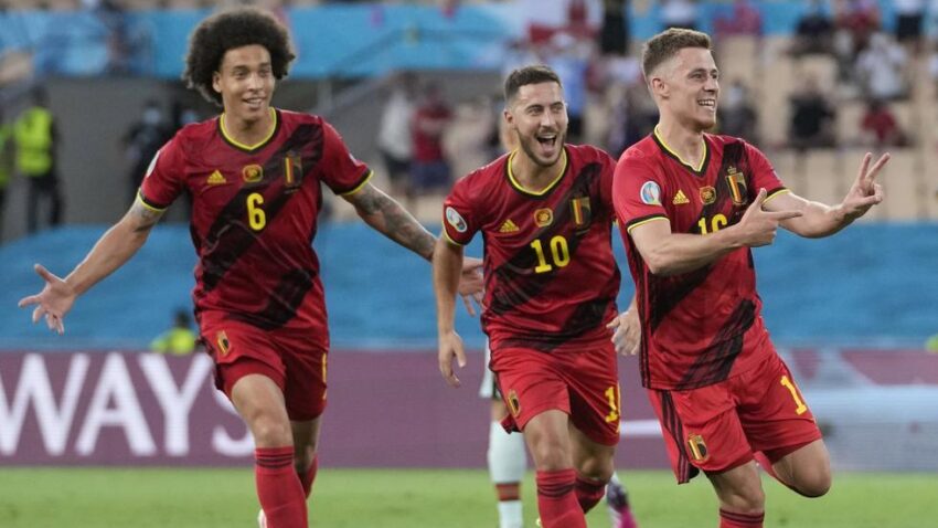 BÉLGICA AVANZÓ A CUARTOS FRENTE A PORTUGAL