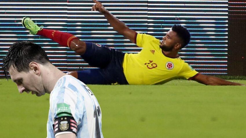 MESSI SE QUEDÓ CON UN PUNTO EN COLOMBIA