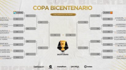 SE PROGRAMÓ LA PRIMERA RONDA DE LA COPA BICENTENARIO
