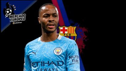 STERLING SUENA EN EL BARCELONA