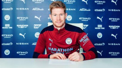 DE BRUYNE SE INCORPORA A BÉLGICA