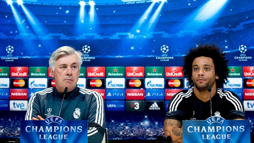 MARCELO SE QUEDARÍA CON ANCELOTTI