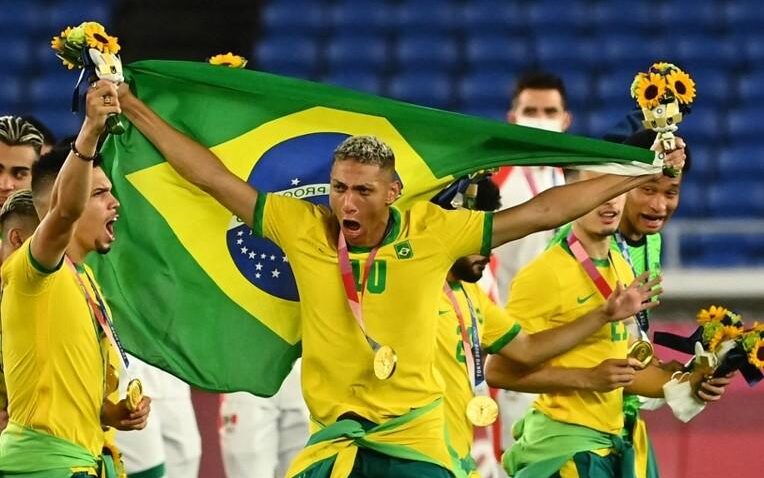 BRASIL, ORO OLÍMPICO EN FÚTBOL MASCULINO