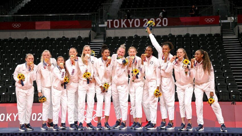 ESTADOS UNIDOS SE CUELGA EL ORO OLÍMPICO