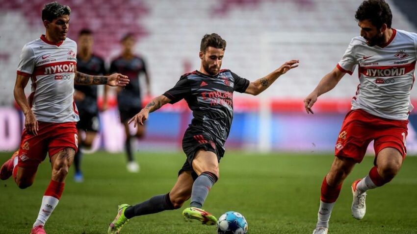 BENFICA SE IMPONE AL SPARTAK MOSCÚ Y AVANZA EN LA PRE CHAMPIONS