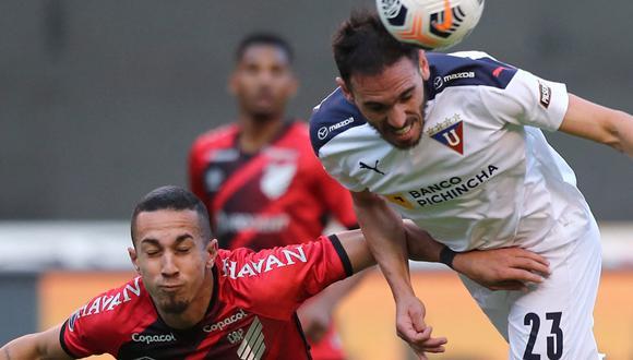 LDU VENCIÓ EN CASA A PARANAENSE