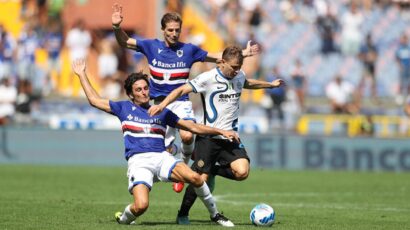 INTER SE REPARTE PUNTOS CON SAMPDORIA