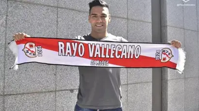 EL EXTRAÑO DORSAL QUE USARÁ FALCAO EN EL RAYO VALLECANO