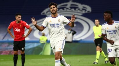 REAL MADRID APLASTA AL MALLORCA Y TOMA LA PUNTA