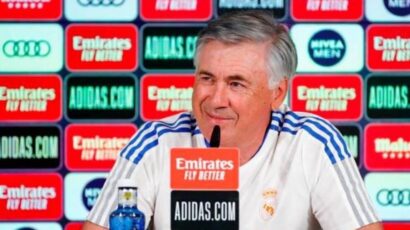 ANCELOTTI: «NO ESTOY CONTENTO DE VER AL BARCELONA PASARLA MAL»