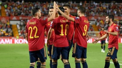 ESPAÑA CONSIGUIÓ LOS PUNTOS ANTE GEORGIA