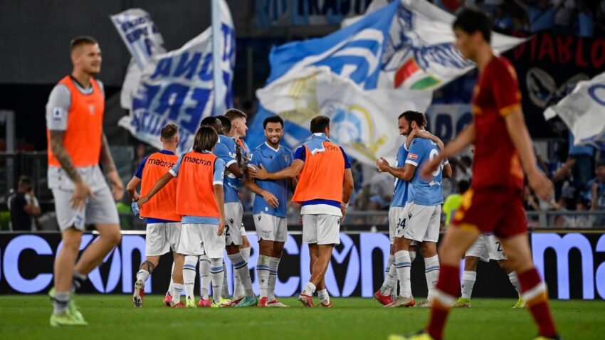 LAZIO SE QUEDÓ CON EL CLÁSICO DE ROMA