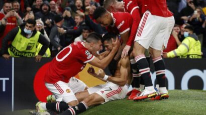 CRISTIANO LE DA LA VICTORIA AL MANCHESTER