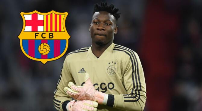 ANDRÉ ONANA ES OPCIÓN EN EL BARCELONA COMO RECAMBIO DE TER STEGEN