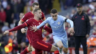 GRAN EMPATE A DOS ENTRE LIVERPOOL Y CITY