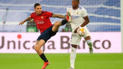 REAL MADRID DEJÓ DOS PUNTOS CON OSASUNA