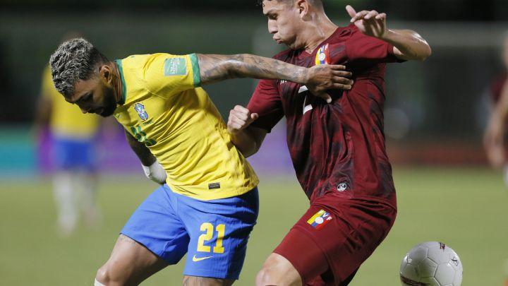 BRASIL REMONTÓ A VENEZUELA EN EL FINAL