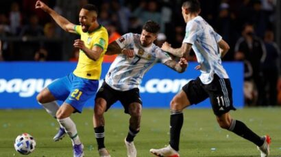 ARGENTINA EMPATÓ CON BRASIL CLASIFICÓ