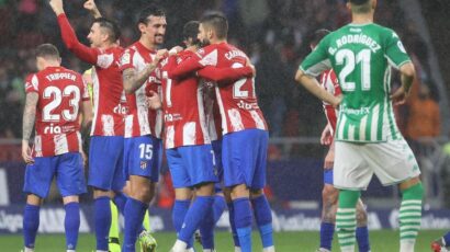 ATLÉTICO GOLEÓ AL BETIS EN EL WANDA