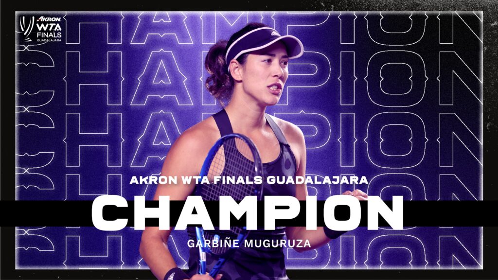 Muguruza WTA Finals