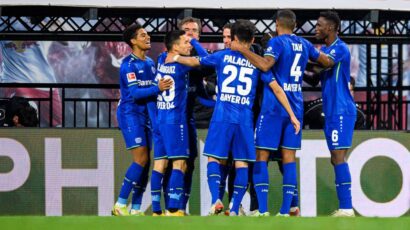 BAYER LEVERKUSEN DERROTÓ A RB LEIPZIG